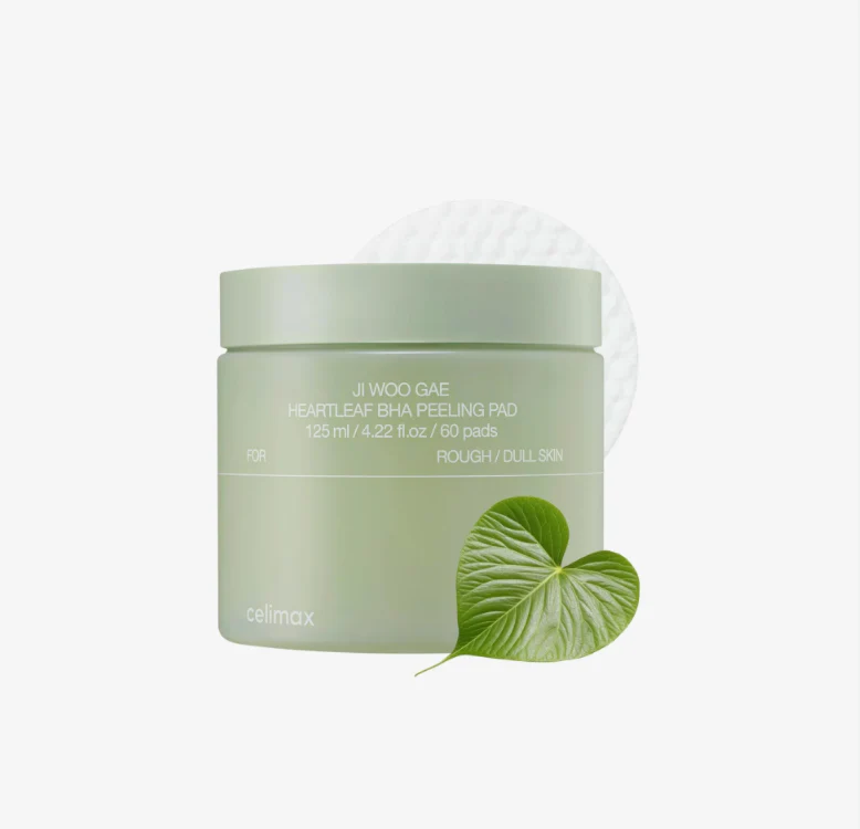 Ji Woo Gae Heartleaf BHA Peeling Pad (60ea) - Image 3