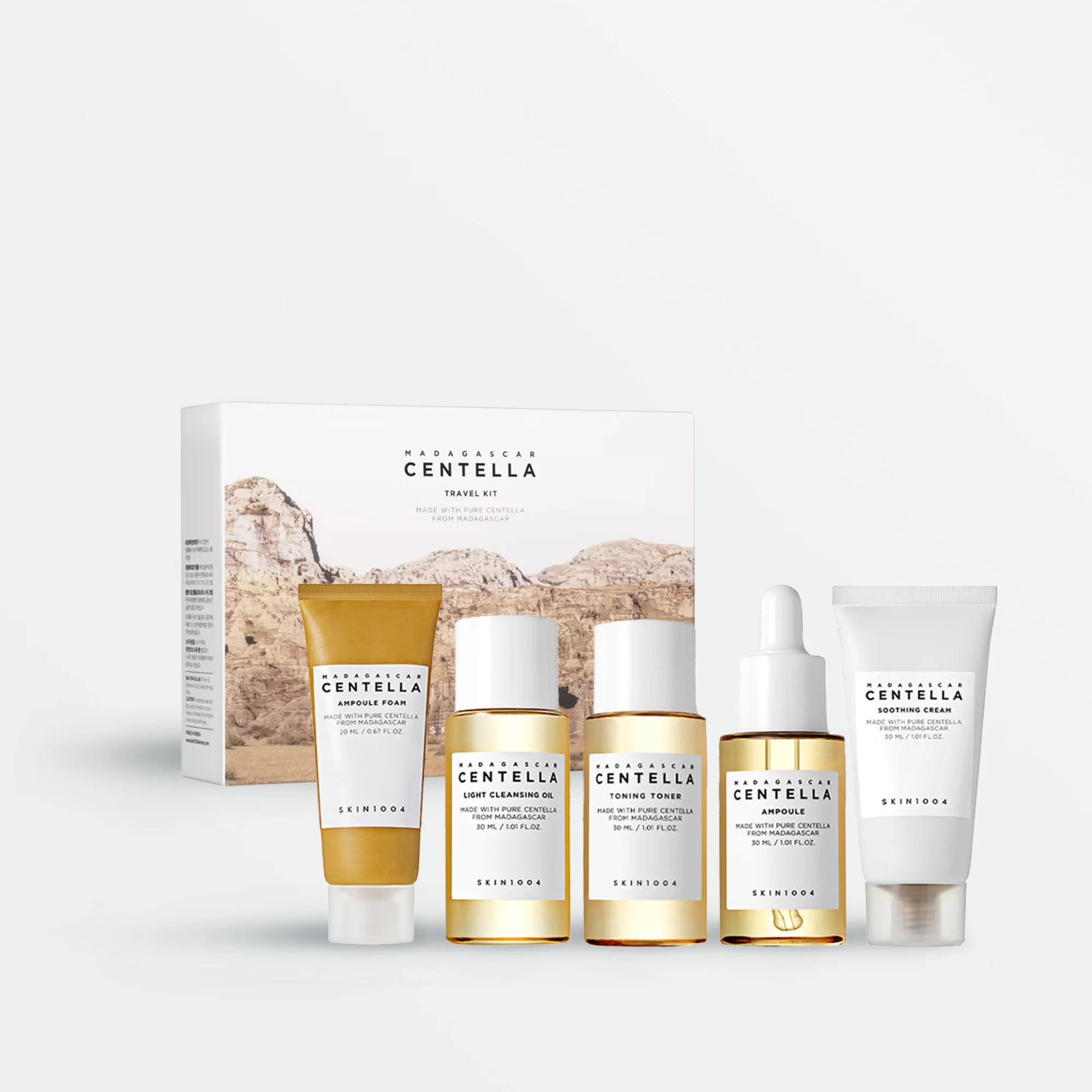 Madagascar Centella Travel Kit